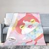 Yokai Watchs  Flannel Blanket Spring  Super Soft Bedding Throws For Boy Girl Outdoor Funny Bedspread Sofa Bed Cover