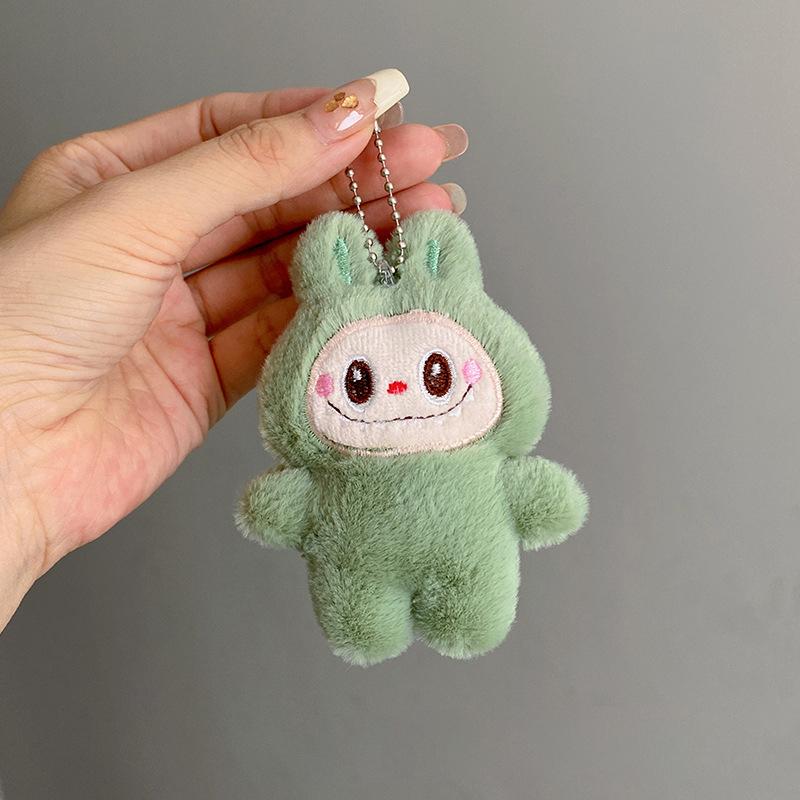 Cartoon Plush Cute Rabbit Doll Doll Pendant School Bag Decoration Keychain