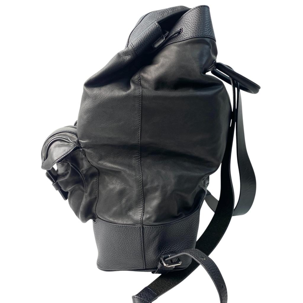 Used BerlutiBackpack Â· Daypack Brown/Black series leather mens