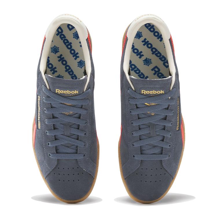 Reebok Club C Grounds UK East Coast Blue Dynamic Red Unisex Sneakers Chalk 100074847