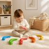 Stress Relief Caterpillar Toy 3D Printed Fidget Toy, Movable Joints Relaxing Tools Figurine, Articulated for Desktop Decoration Bendable
