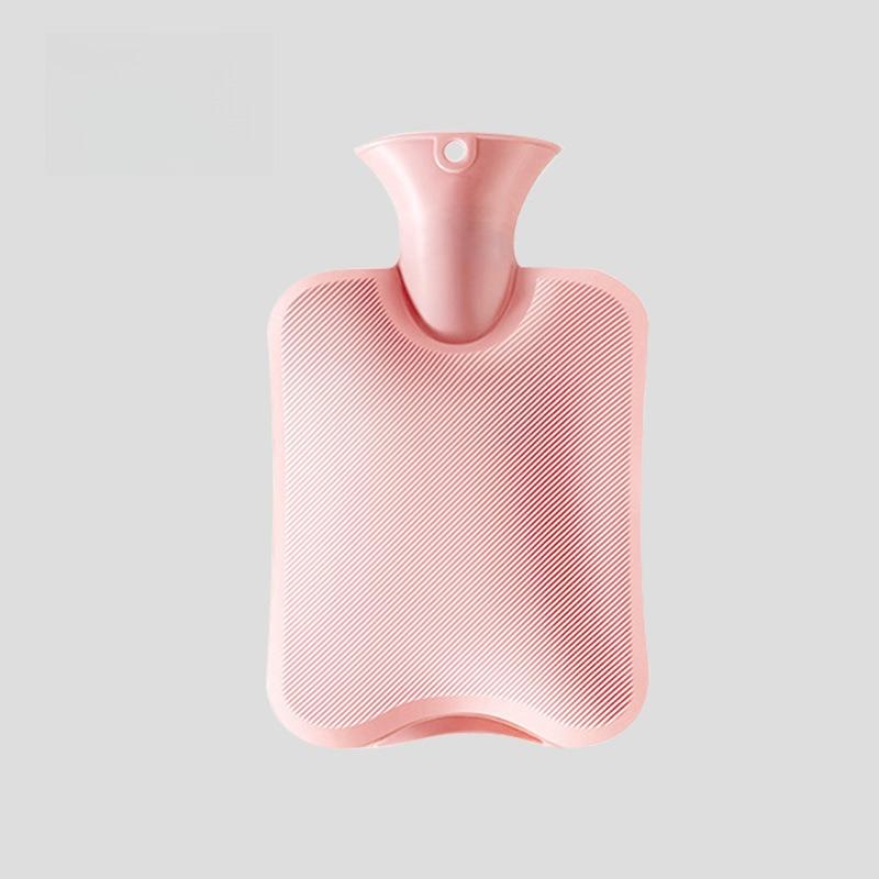 

PVC Plush Hot Water Bottle Leak-Proof Large-Capacity Bed Abdomen Warmer Soft Cover for Cramps Winter Heat Hot Water Bag Filled with Water Heated Bags 1000ml