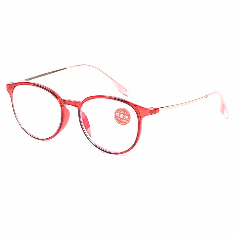 Elegant TR90 Anti-Blue Light Ultralight High-Definition Reading Glasses for Women
