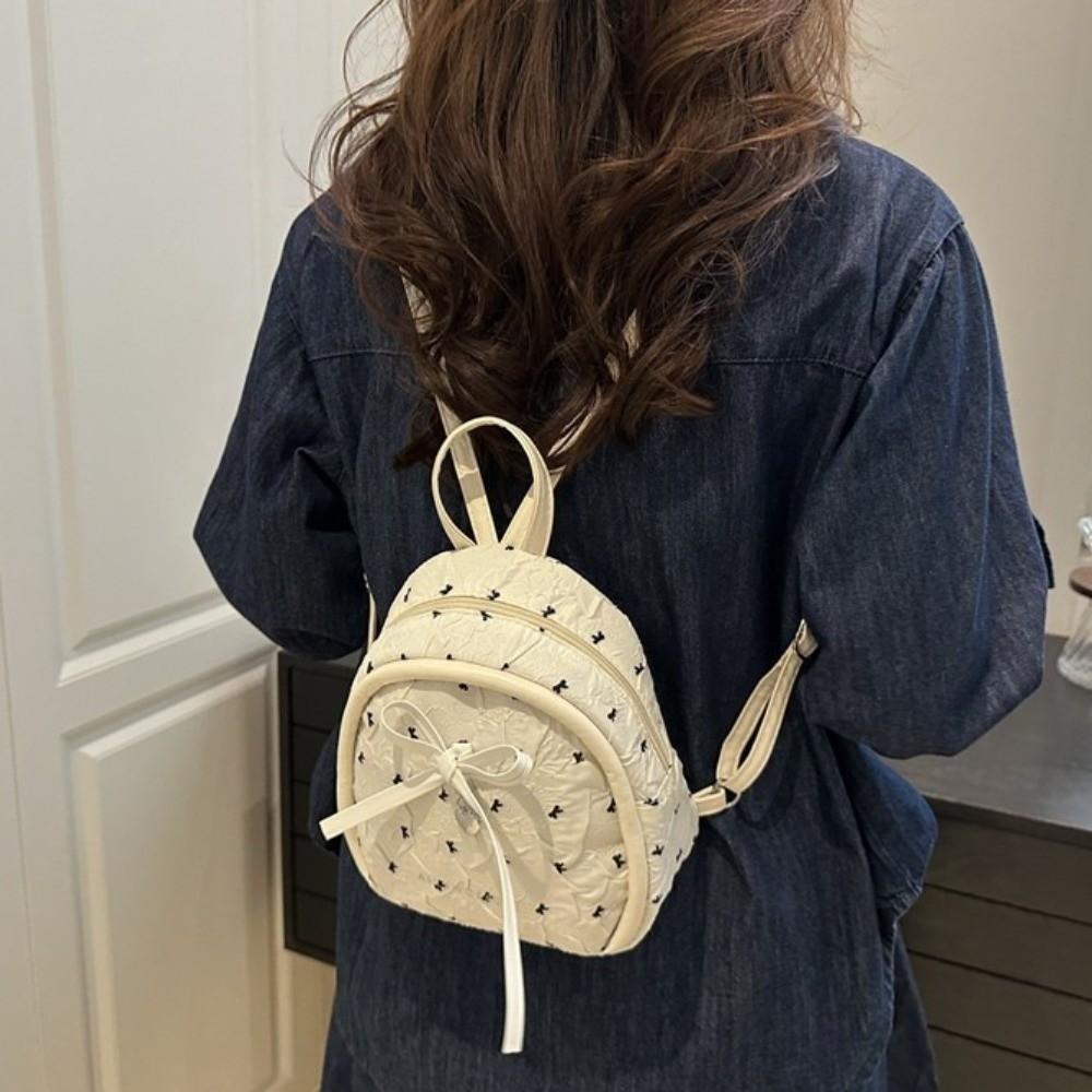 New Sweet Backpack Print Design Small Size Handbag Trendy Shoulder Bag Summer Season
