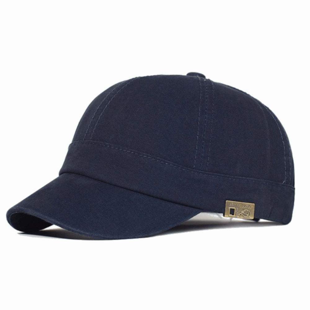 Cotton Dad Hat Soft Low Profile Cap Casual Short Brim Baseball Cap Sun Protection