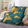 Retro Antike Seekarte Kraft Weltkarte Kompass Weiche Decke, Weiche Überwurfdecke für Zuhause Schlafzimmer Bett Sofa Abdeckung Kind