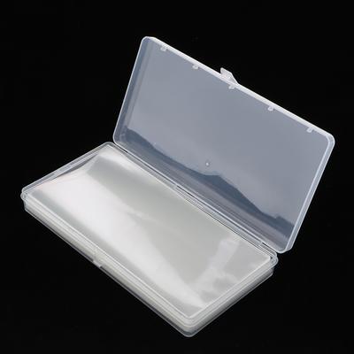 100 Stück transparente Album-Sammlung von Währungen, Hüllen, Tasche mit Aufbewahrungsbox