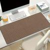 Vintage Linen Texture Extended Gaming Mouse Pad Non-Slip Rubber Base Large Desk Mat Keyboard Mouse Pad For Laptop PC