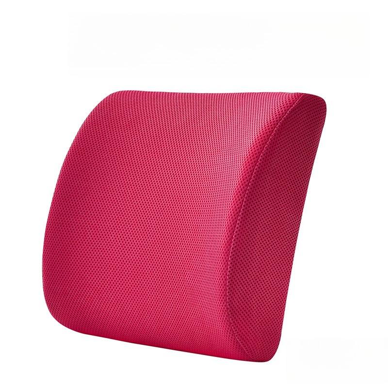 Office Memory Cotton Waist Support Three Dimensional Support Slow Rebound Car Cushion Multi Scenario Applicable Soft and Comfortable Lumbar Mats