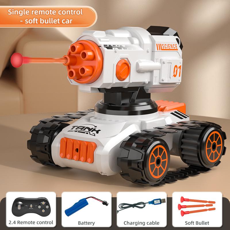 Mini Remote Control Tank Gesture Battle Remote Control Car Tracked Water Bomb Tank Children'S Toy Car Rc