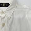 RRL White 25 Stainless Steel Selvedge Detail Chambray Work Shirt Tops S whiteUsed