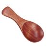 10pcs Poon Wooden Short Handle Wide Mouth Milk Powder Seasoning Spoon Kitchen Utensil