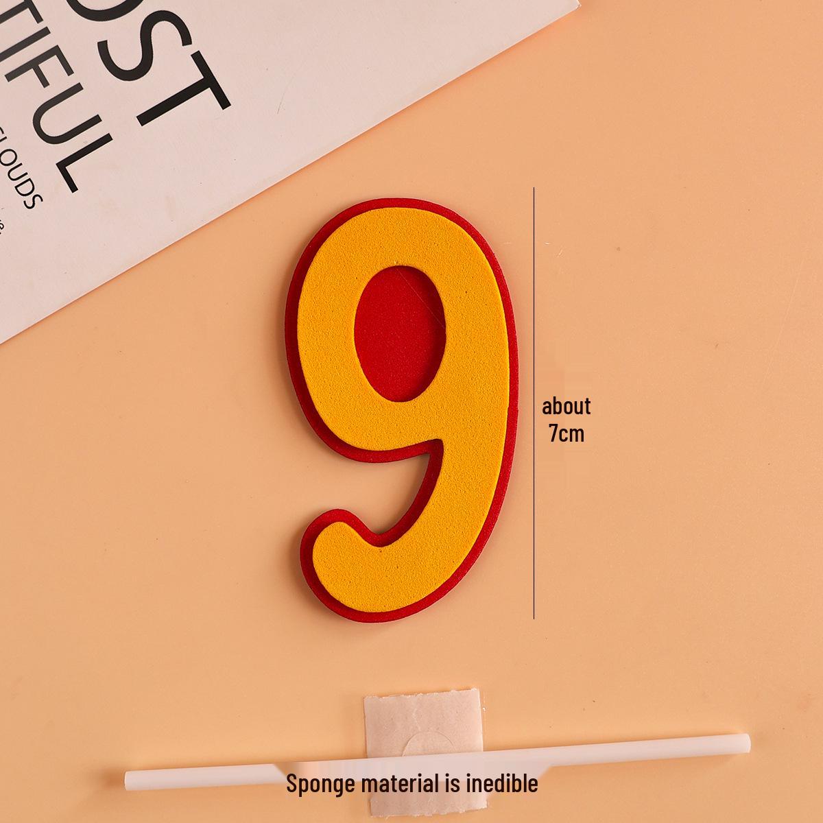 Elderly Birthday Cake Topper - Fu Shou An Kang Ping An Xi Le Wishes