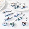 Bag Charms Keyboard Fidget Keychain Funny Pendant Fidget Clicker Toy  Desktop Accessory