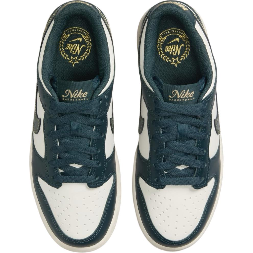 New Nike Dunk Anti-Slip Wear-Resistant Low-Top Kids' Skateboarding Shoes White Black Green Teenagers FB9109-301