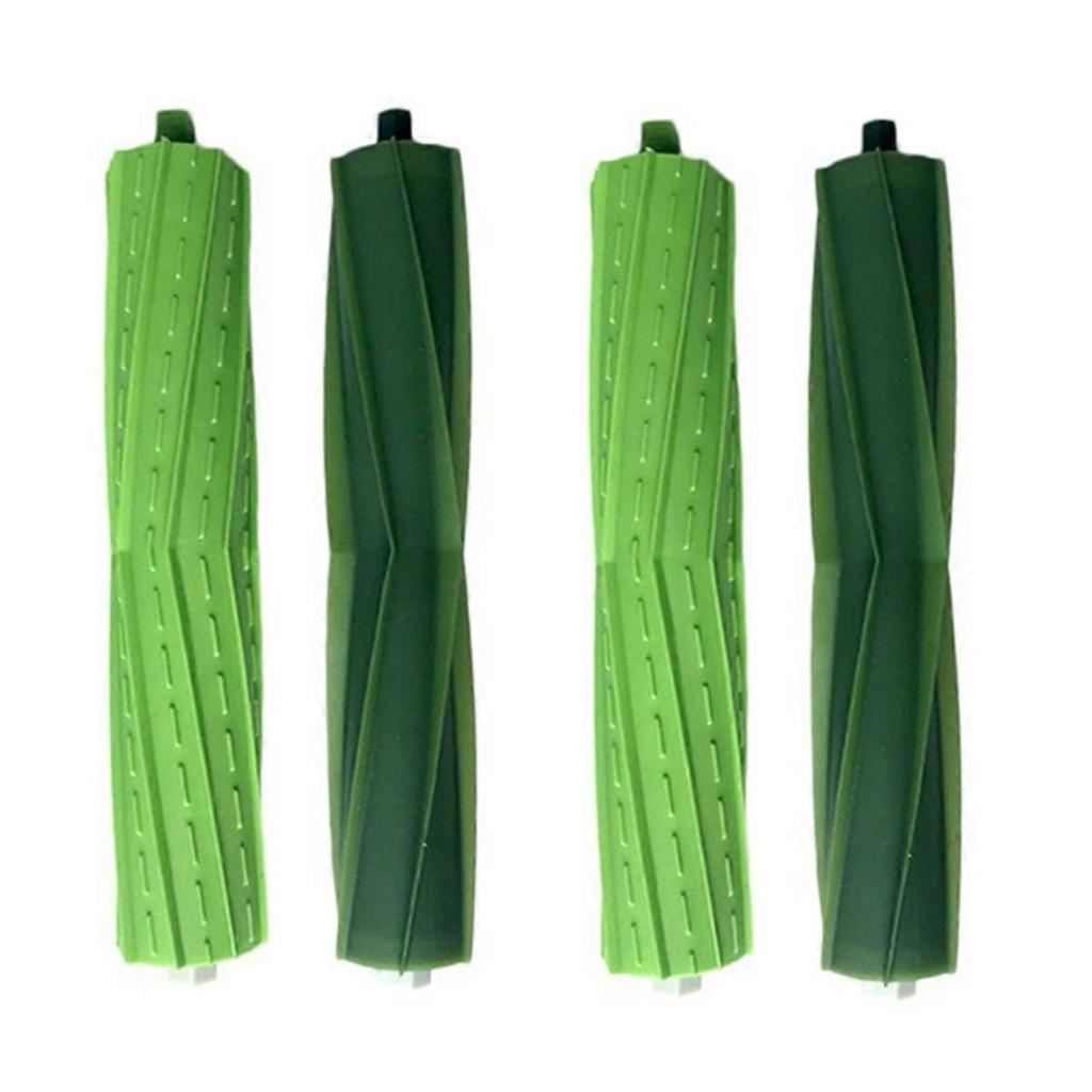 2 Pairs Main Brushes for IRobot Roomba Combo 10 Max Hwyno.531