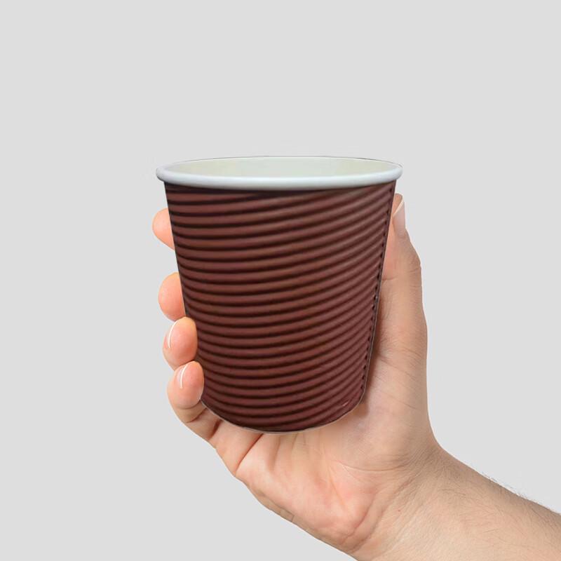 Paibei Disposable Coffee Paper Cups with Lids