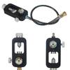 Scubas Diving Tanks Refill Adapter With Gauge and Hose Aluminum Alloys Diving Oxygen Cylinder Refill Adapter Enduring