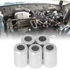 Yctze Car Air Conditioning Pipe Joint,20 Pcs Air Conditioning Hose Aluminum Cover Strong Strength