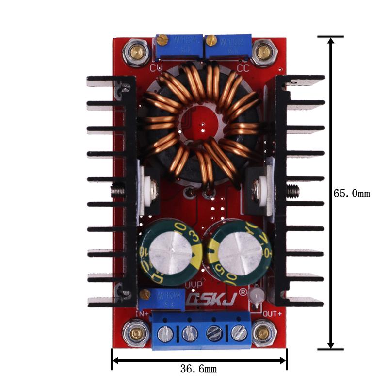 DC-DC 150W 10A Boost Converter 9-35 To 1-35V 80W Buck Booster 300W Step Down Step Up Adapter Module Adjustable Voltage Regulator