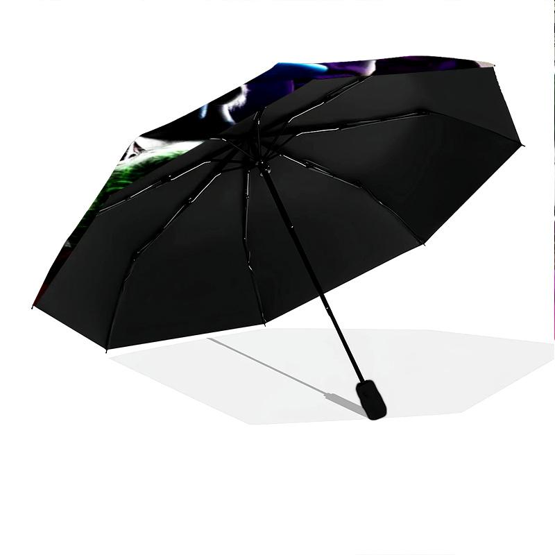 Joker Happy Face Folding Umbrella Suitable For All Seasons Umbrella Light Umbrella Gift