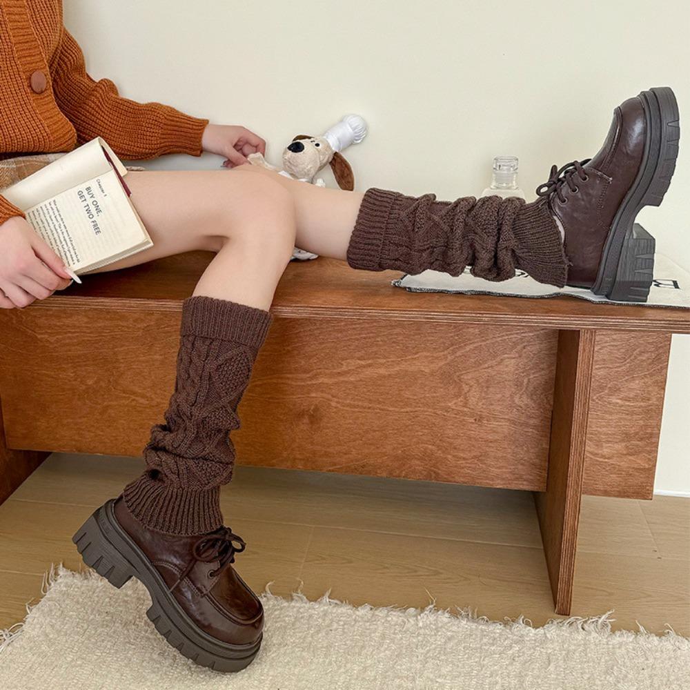 Jk Lolita Leg Warmers Y2k Boot Cuffs New Warm Foot Cover  Gifts