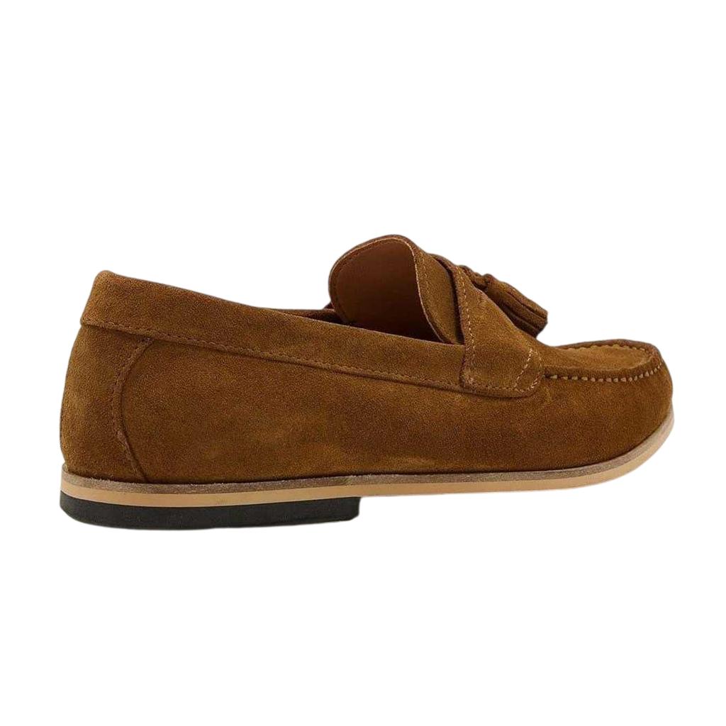 Dune London Mens Bart Suede Loafers