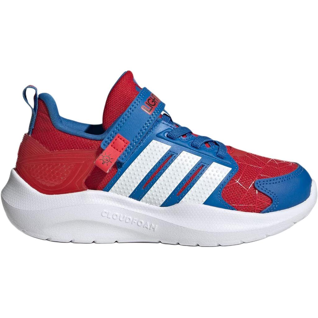 Adidas Marvel X  Lightorama Rnr Spider-Man Comfortable Kids Running Shoes Kids sneaker Blue Red JR2334