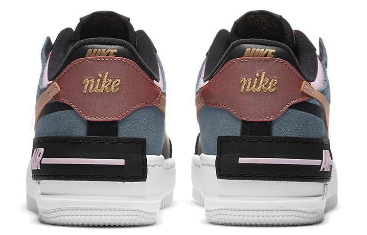 Nike Air Force 1 Low Shadow Black Light Arctic Pink Claystone Red Women's CU5315-001