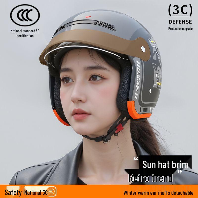 Unisex 3C Certified Electric Scooter Helmet - Breathable, Sun-Protected, and Suitable for All Seasons