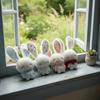 Bag Charm Bunny Plush Keychain Hanging Pendant Mini Rabbit Pendant Rabbit Stuffed Toy  Women Girls