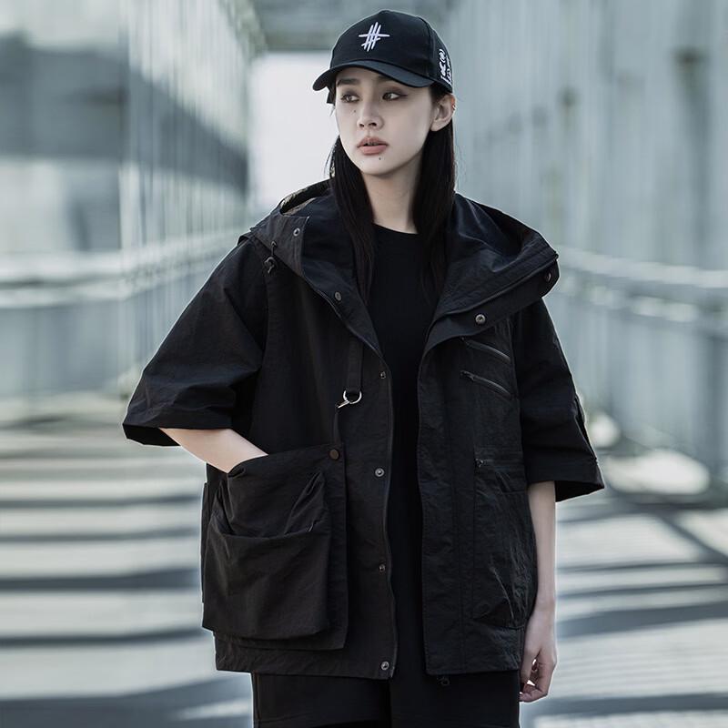 

AOGZ Hooded Multi-Pocket Workwear Vest XL