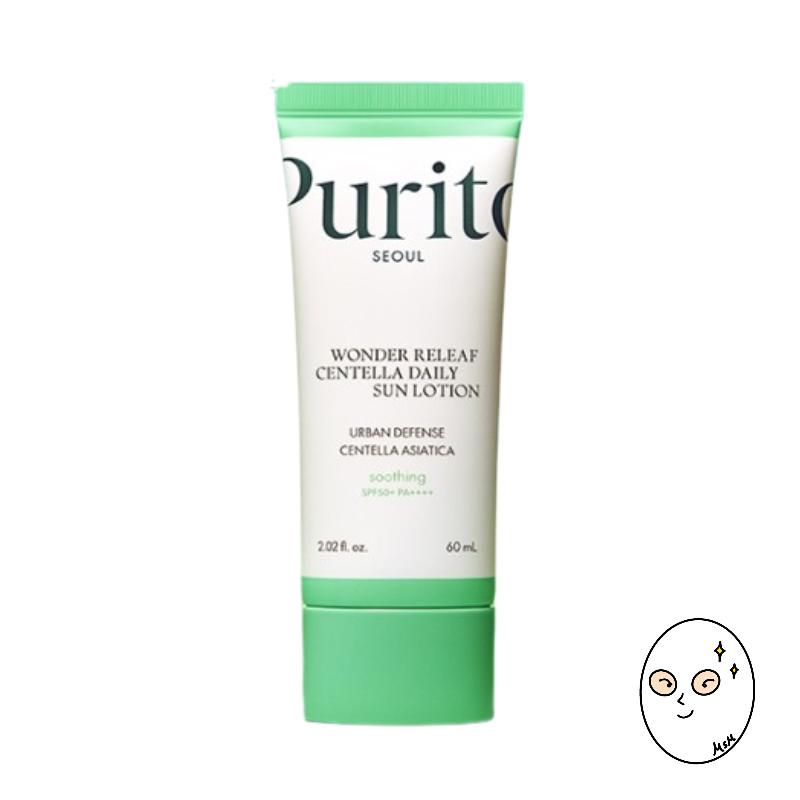 Purito SEOUL Wonder Releaf Centella Daily Sun Lotion SPF50+ PA++++ 60ml