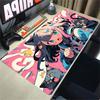Girls and Cat Xxl Mouse Pad 900x400 Kawaii Anime Girl Deskmat Pc Gaming Accessories Computer Offices Non-slip Mousepad Keyboard