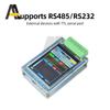 Portable RS485 RS232 TTL Serial Port Debugger with 2.8 Inch Color Touch Screen and Built-in Battery for Industrial Communication