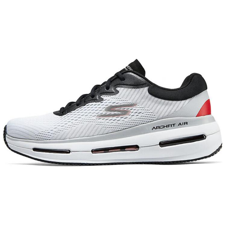 Skechers Arch Fit Air Comfortable Lightweight Durable Low Top Running Shoes Men running shoes Gray 220748-WBK 39.5