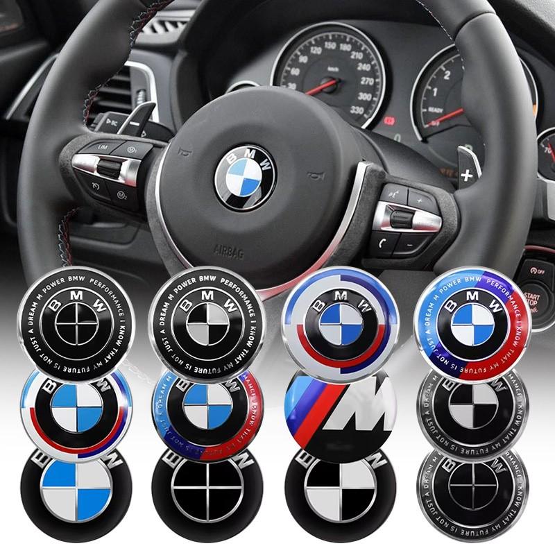 Auto Lenkrad Abzeichen Emblem Aufkleber Auto Styling Für BMW E46 E90 E60 QW5 F30 F10 E39 E36 E87 F20 E90 E70 M3 M5 M6 G20 G30 E93 Z3