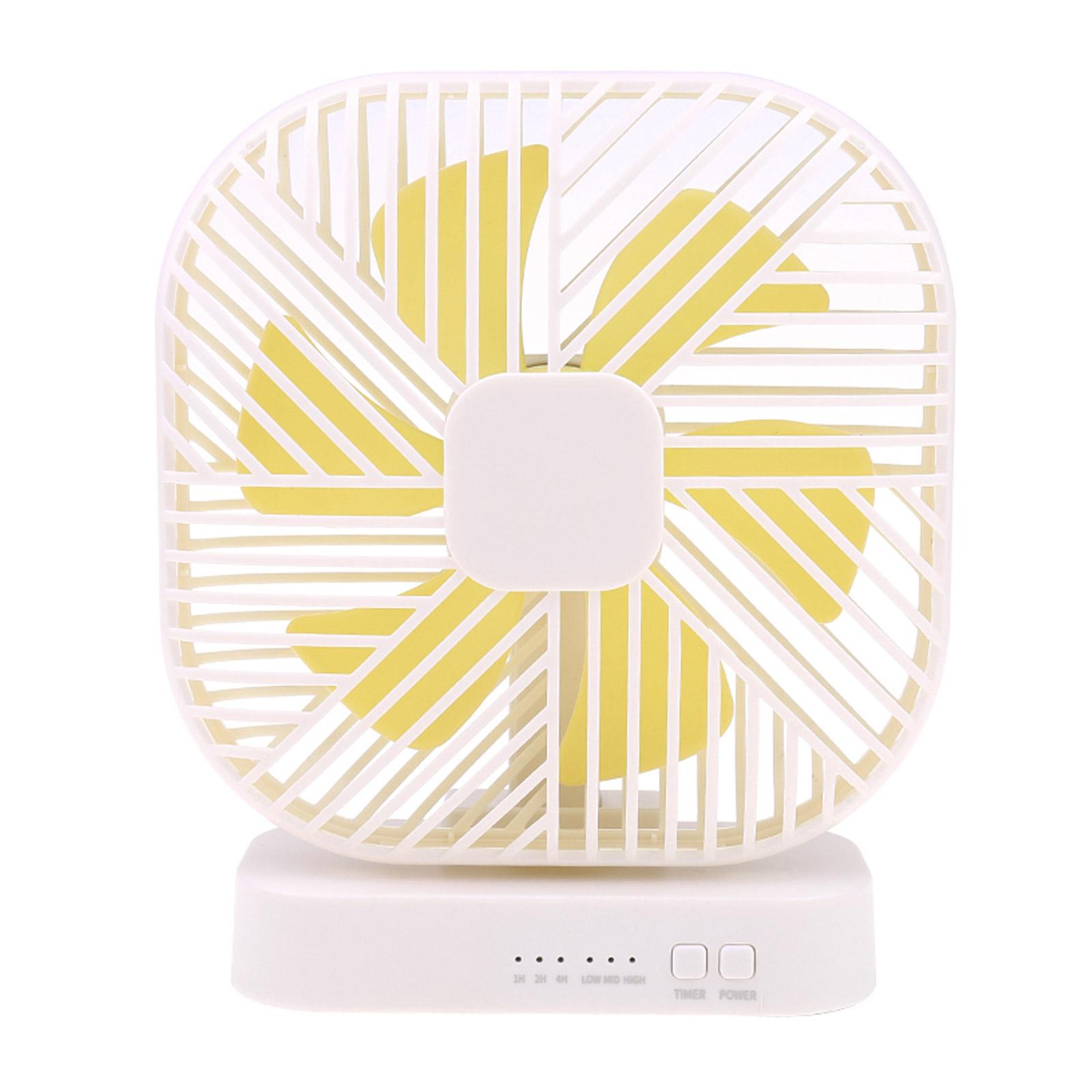 

Универсальный настольный мини-вентилятор USB/питание от батареи Настольный вентилятор с 3 скоростями и функцией таймера Кемпинг Офис Дом Общежитие Автомобильные вентиляторы Standard version