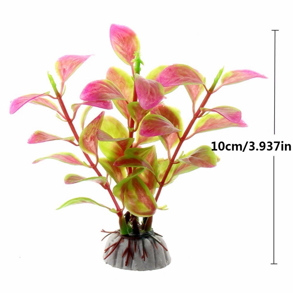 1 Pc Plastic Fish Tank Decoration Artificial Aquatic Plants Aquarium Landscaping Flowers Aquatic Simulation Plant Decorations