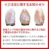 Umeken Honpo Rock Salt Rock Salt Lamp Salt Lamp Socket Power Cord Made In Japan Present 1-3kg
