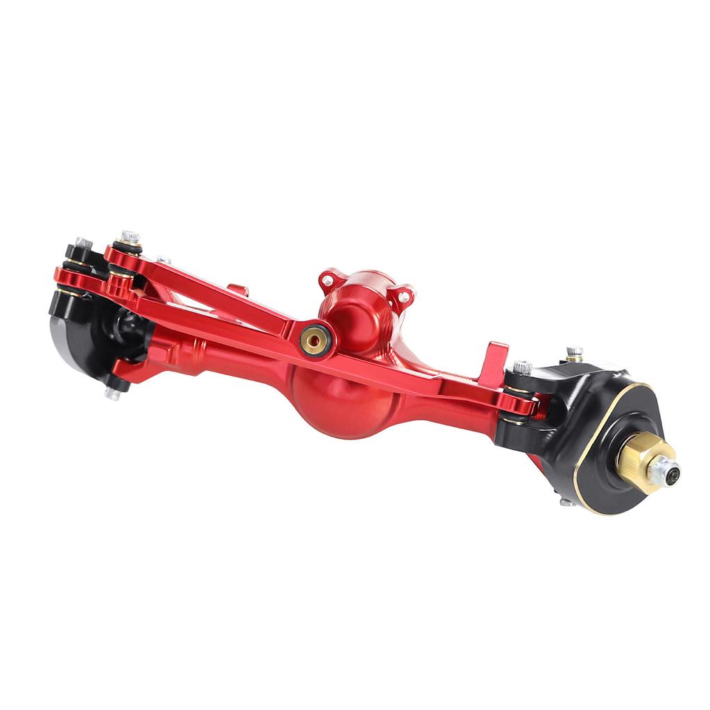 Metal Front and Rear Axle Assembly Chassis Upgrade and Reinforcement Increased Weight for 1/24 Axial SCX24 RC Car Toy Parts