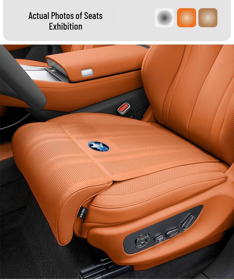 Changan Qiyuan Car Seat Cushion with Lumbar & Leg Support for Q07/A07/Q05/A05 Models