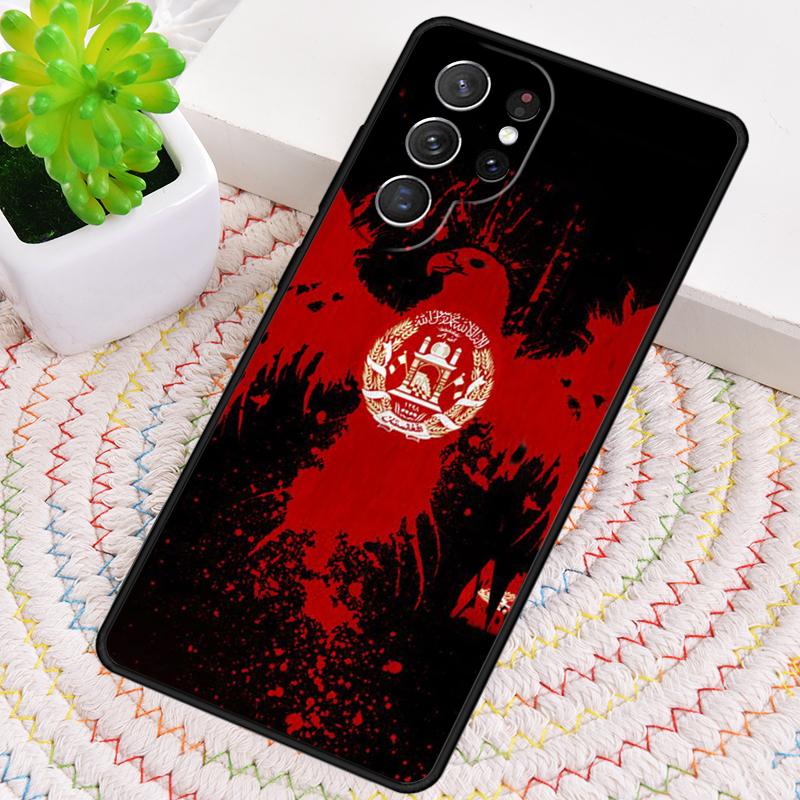 Afghan Afghanistan Flag soft Phone Case for Samsung Galaxy note 10 pro S26 Ultra S23 S24 FE S25 S21 S22 PLUS shockproof Cove