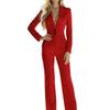 Dress Women's Fashion Suit Casual Simple Straight Pant