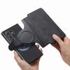 2 In 1 Magnetic Flip Leather Case for Samsung Galaxy S25 Edge S24 Ultra S23 S22 Plus S21 Fe S25Edge Magsafe Card Wallet Cover
