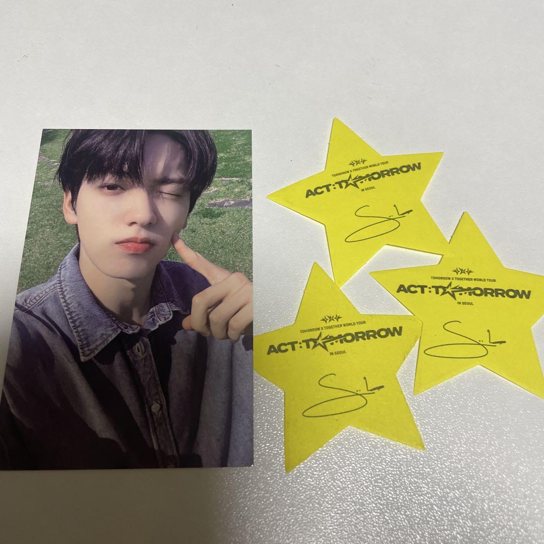 

[USED] Korea TXT ACT: TOMORROW MOAZONE Soobin Trading Card
