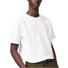 Uniqlo Rundhals Unifarben Kurzarm T-Shirt Unisex Oberteile Weiß 422992-00