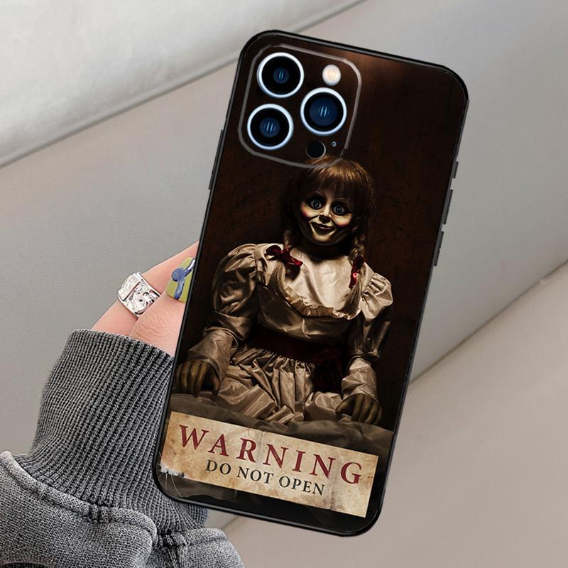 

Annabelle Horror Movie Phone Case For iPhone 16 15 13 12 11 14 Pro Max 15 16 Plus 12 13 mini XR 16e Funda Cover iPhone 13