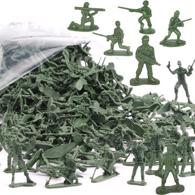 13/26/36/72pcs Mini Soldiers Model Indoor Decor Collection Sand Table Military Simulation Game Props for Party Birthday Gift XJM
