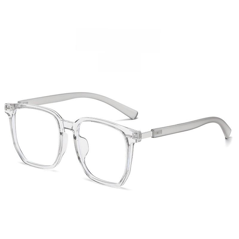 Retro Hexagon Blue Light Blocking Glasses Frame With Resin Lenses For Stylish Office Wear